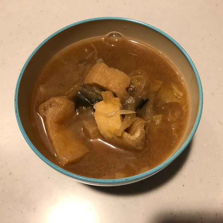 定番!基本のお味噌汁 わかめ・油揚げ・大根のみそ汁